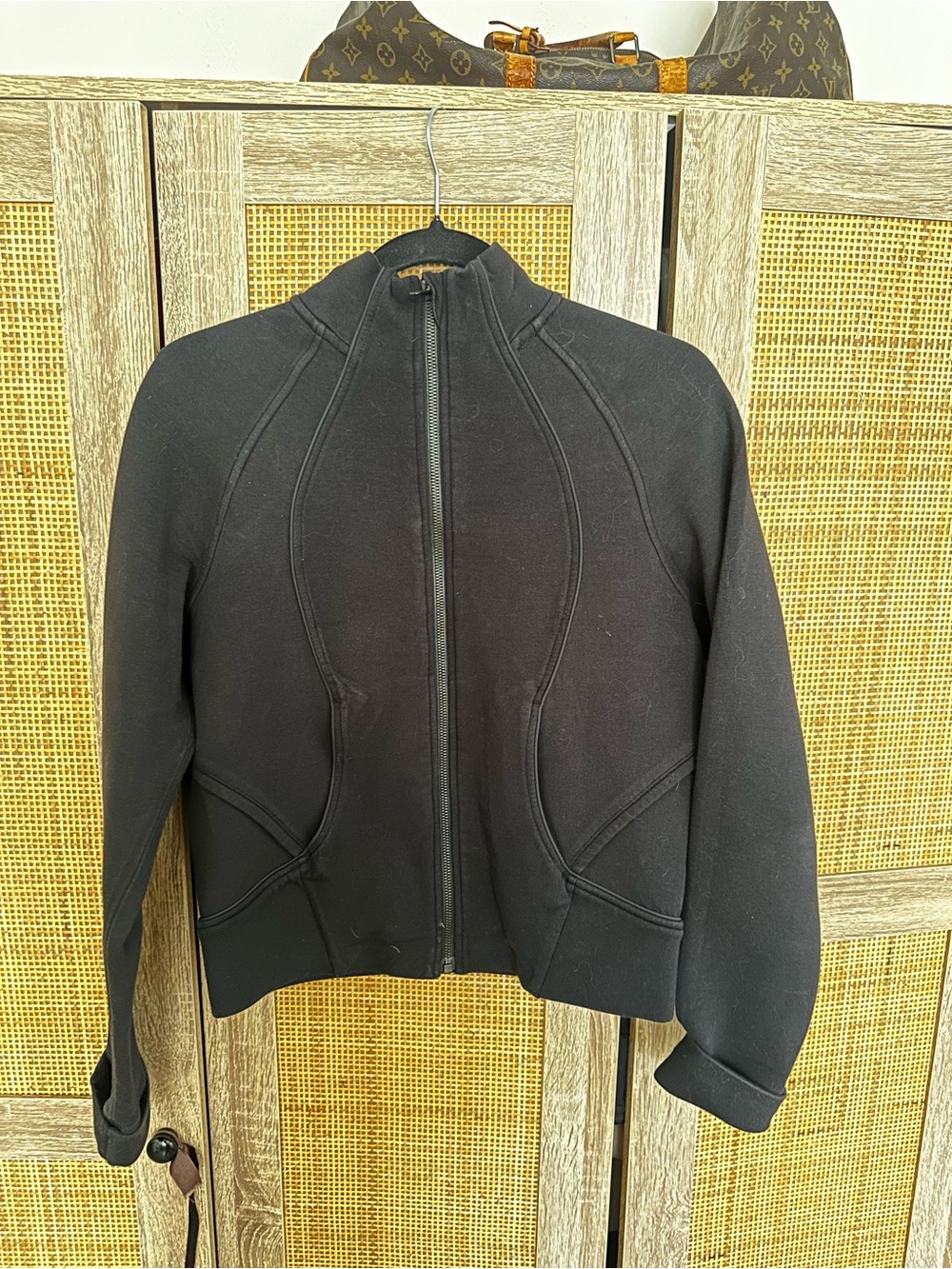 lululemon athletica Black Zip-Up Sweatshirt Jacket